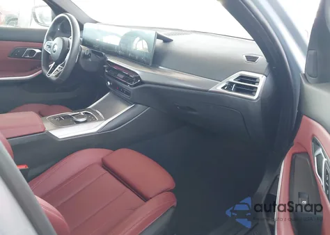 2025 BMW 3 Series 330I z USA, uszkodzony, nr VIN 3MW69CW09S8F07896